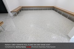 LEVA SIC PROJECT PHOTOS (1200 x 800 px) - GREY GRANITE FULL FLAKE ON GREY BASE COAT (3)