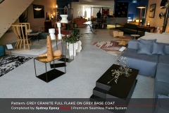 LEVA SIC PROJECT PHOTOS (1200 x 800 px) - GREY GRANITE FULL FLAKE ON GREY BASE COAT