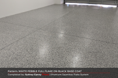 LEVA SIC PROJECT PHOTOS (1200 x 800 px) - WHITE PEBBLE FULL FLAKE ON BLACK BASE COAT (3)