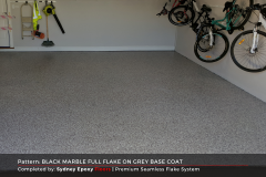 LEVA SIC PROJECT PHOTOS (1200 x 800 px) - BLACK MARBLE FULL FLAKE ON GREY BASE COAT (2)