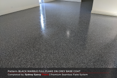 LEVA SIC PROJECT PHOTOS (1200 x 800 px) - BLACK MARBLE FULL FLAKE ON GREY BASE COAT
