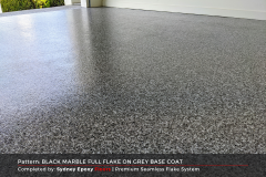 LEVA SIC PROJECT PHOTOS (1200 x 800 px) - BLACK MARBLE FULL FLAKE ON GREY BASE COAT
