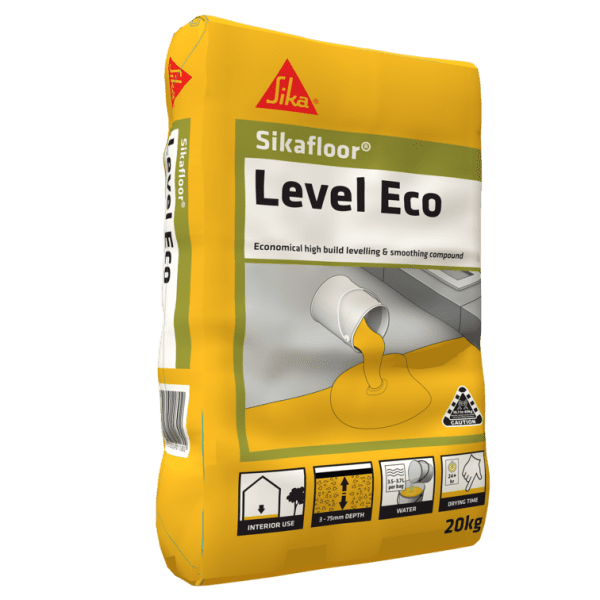 sikafloor 20kg level eco for premium industrial flooring and preparation