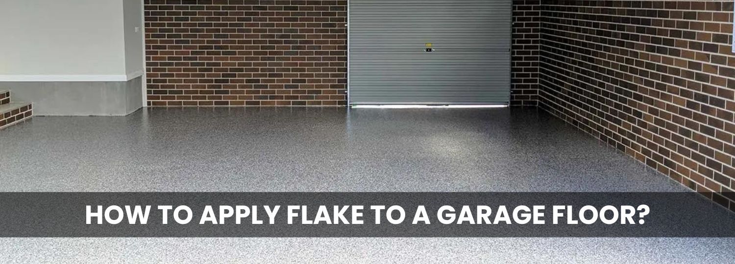 How To Apply Flake To A Garage Floor?