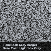 Ash Grey on Grey Flakes