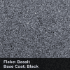 Basalt on Black Flakes