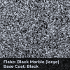Black Marble on Black Flakes
