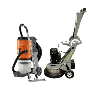 Concrete Floor Grinder and Dust Extractor for hire in sydney