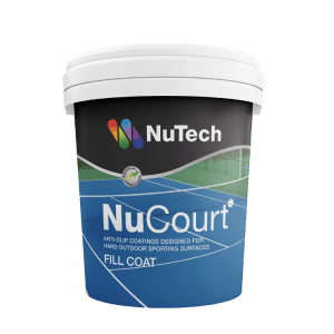 NuTechh NuCourt Squeegee Fill Coat for sports coating