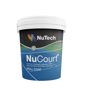 NuTech NuCourt Roll Coat for sports surfaces