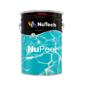 Nutech NuPool Chlorinated Rubber coating For swimming pools