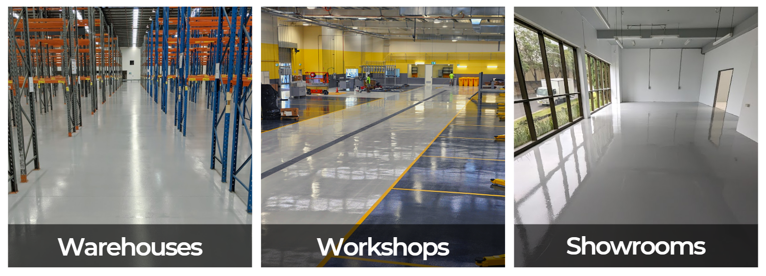 Warehouse, Showroom and Workshop Epoxy Flooring
