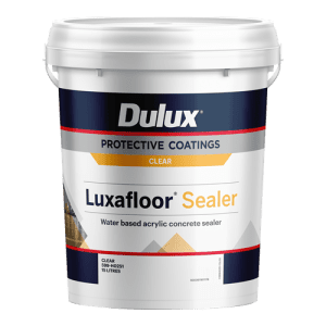 dulux luxafloor sealer - one-pack of water-based acrylic sealer