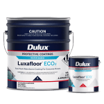 dulux luxafloor eco2 - low build, water borne, two-pack epoxy.