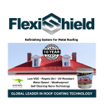 Flexishield Metal Roof Coating 15L available in 29 different colours
