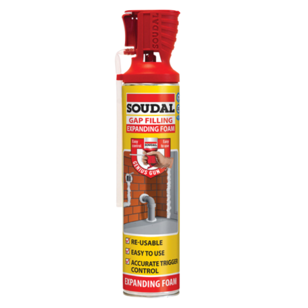 Soudal Genius Gun Gap Filling & Expanding Foam