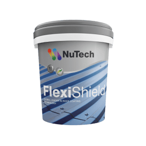 Flexishield Roof Coating available in matt and low sheen finishes
