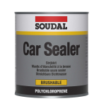Soudal Brushable Car Seam Sealer Grey 1Kg for bodywork sealing