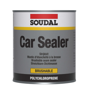 Soudal Brushable Car Seam Sealer Grey 1Kg for bodywork sealing