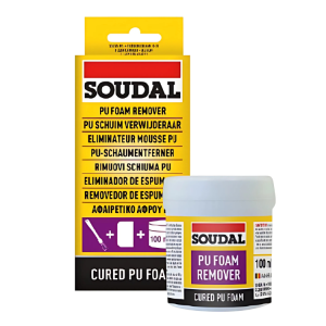 Soudal PU Foam Remover Gel for Cured Foam – 6x100ml