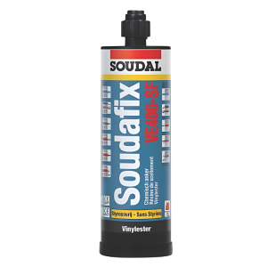 Soudafix VE400-SF Anchoring Resin for concrete and brick applications