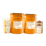 Single Colour Epoxy flooring Package To Cover 70 Square Meter For garages and warehouses
