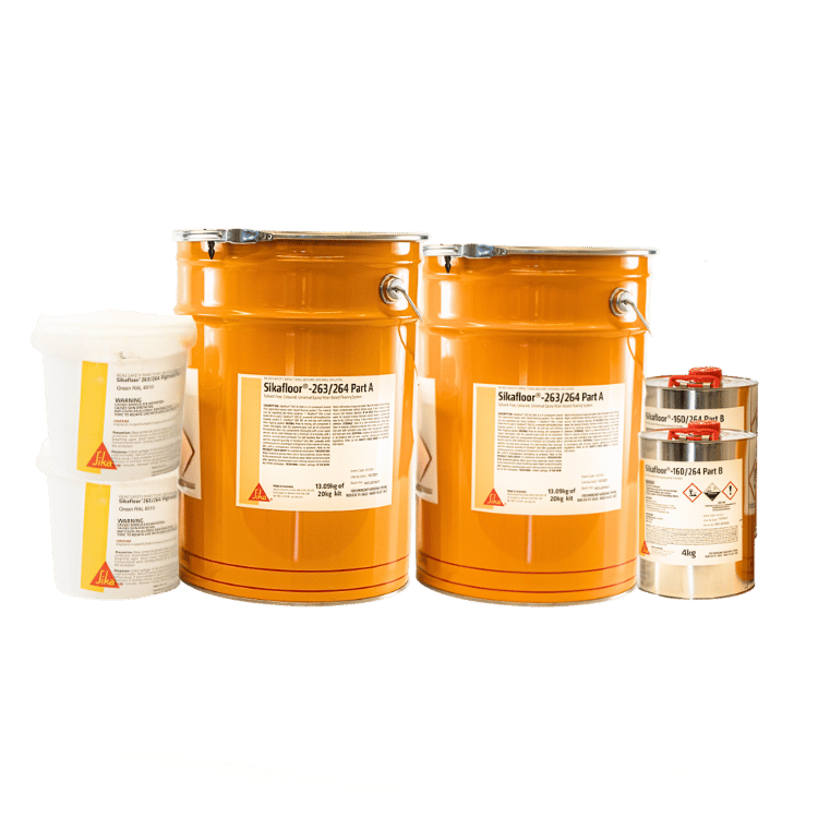 Single Colour Epoxy flooring Package To Cover 70 Square Meter For garages and warehouses
