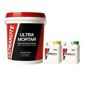ULTRA MORTAR 3L Kit-  Hight build Epoxy Mortar Ideal For Ramping, Patching and Epoxy Coving