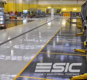 Solid Colour Epoxy Flooring for Workshops