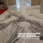 liquid marble epoxy floor