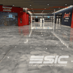 Silver Metallic Epoxy Floor