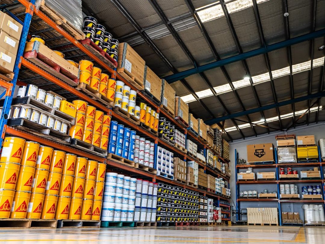 Warehouse Full of Epoxy Paint - Sydney Industrial Coatings