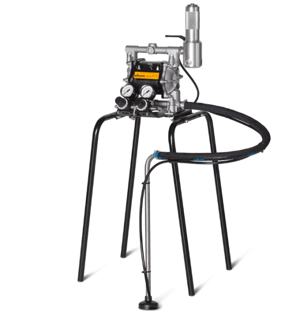 Zip 52 aluminium on stand